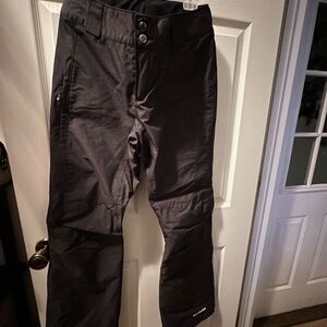 Women's Gray Wide Leg Ski Pants